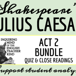 Julius caesar act 2 quiz